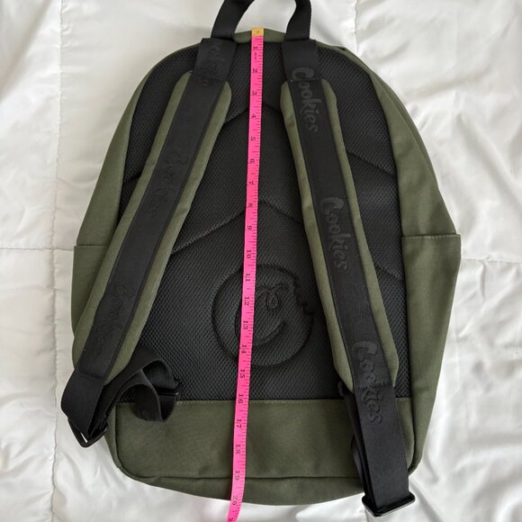 Cookies Orion Canvas Smell Proof Backpack Olive Green NWT main image 4